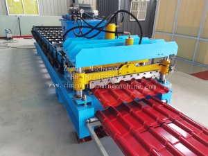 Africa mectoppo roofing tile roll forming machine
