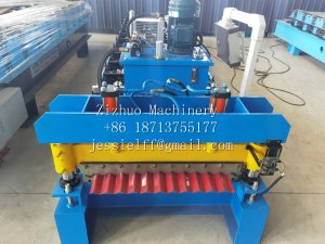 Corrugated roofing sheet roll forming machine for Africa market