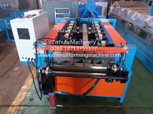 Standing seam clip lock roofing panel forming machine