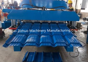 Double Layer Steel Metcoppo TR5 Roofing Sheet Cold Roll Forming Machine