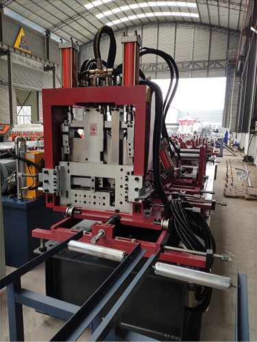 Metal floor decking roll forming machine